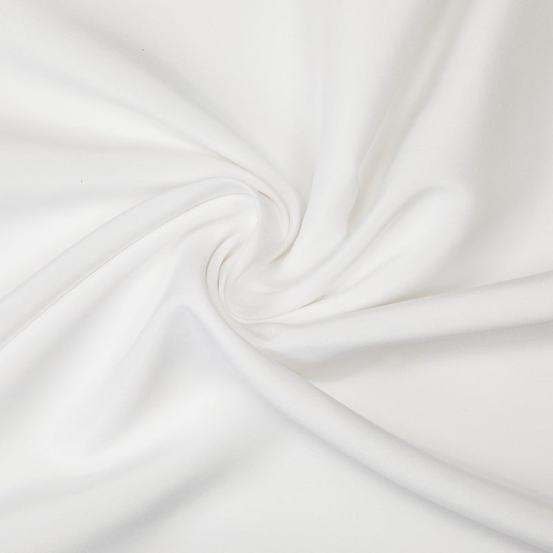 Gee Di Moda 70 x 70 Inch White Square Tablecloth - Heavy Duty, Wrinkle Resistant, Machine Washable - Perfect for Medium Square or Round Tables, Buffet, Dinner, Wedding & Baby Showers - Image 4