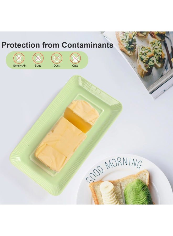 LONTCS Mushroom Butter Dish With Lid for Countertop,Ceramic Butter Container Mushroom Decor,Butter Tray Large Butter Dish Covered for Cute Kitchen Accessories,Accesorios Para Cocina - Image 5