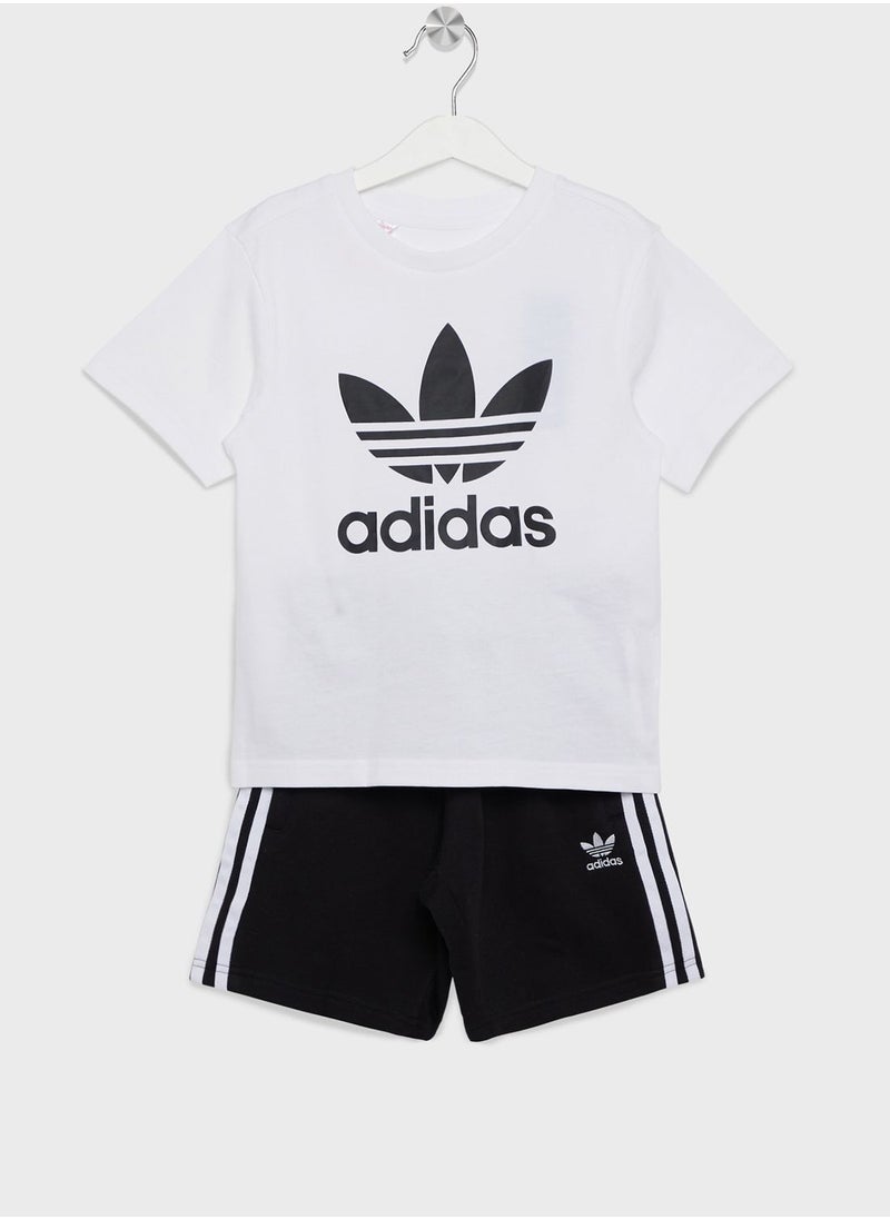 adidas Originals Kids T-Shirt & Shorts Set  - Image 1