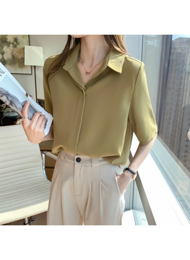 Shougu New Style Casual Women's Professional Commuting Shirt  - Image 2