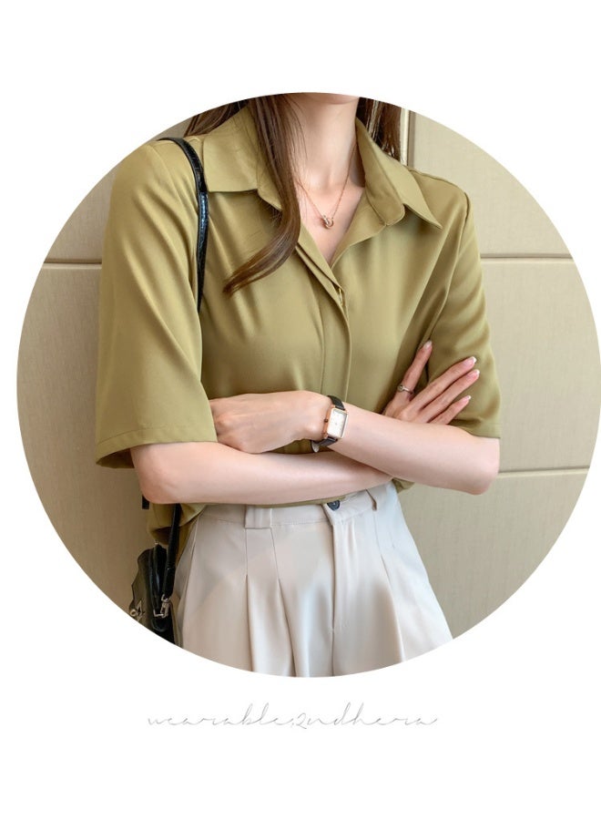Shougu New Style Casual Women's Professional Commuting Shirt  - Image 4