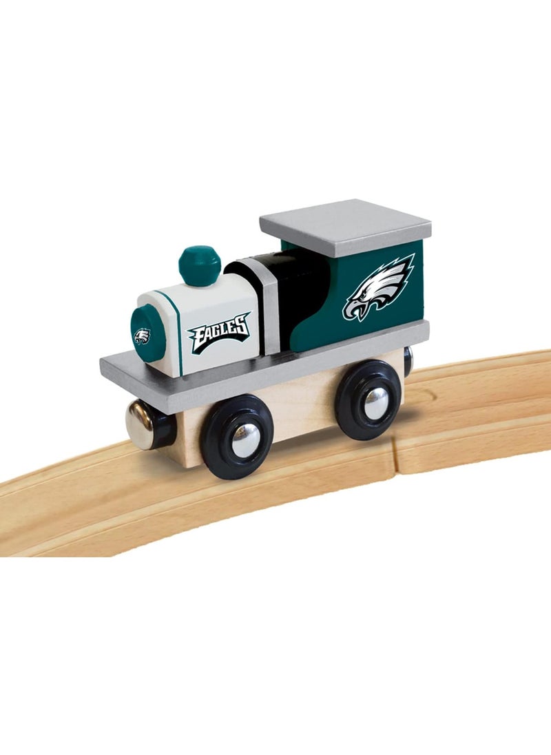 MasterPieces MasterPieces NFL Philadelphia Eagles Real Wood Toy Train For Ages 3  - Image 5