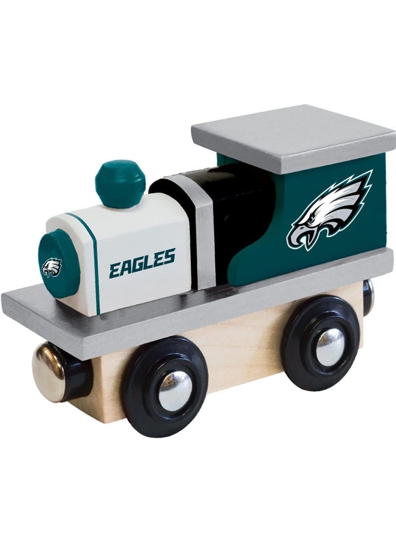 MasterPieces MasterPieces NFL Philadelphia Eagles Real Wood Toy Train For Ages 3  - Image 1