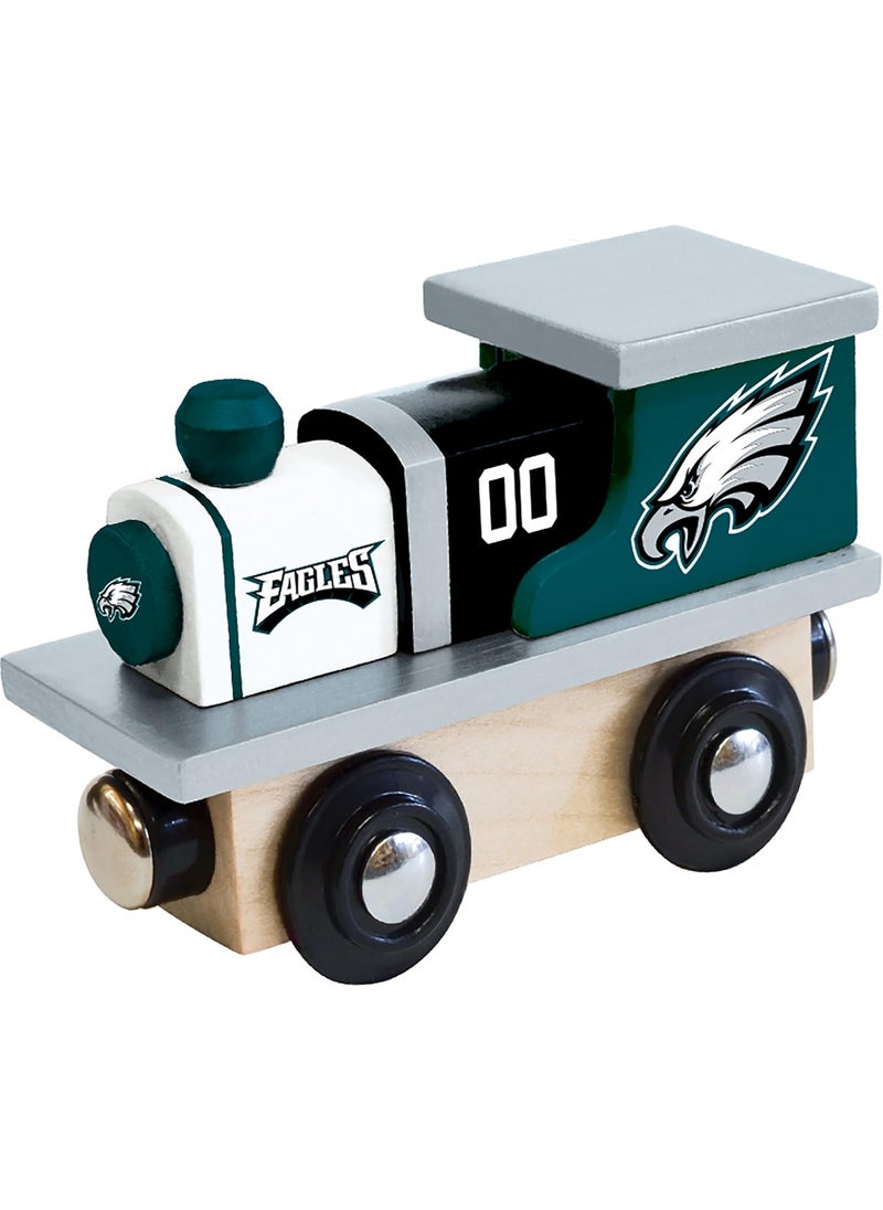 MasterPieces MasterPieces NFL Philadelphia Eagles Real Wood Toy Train For Ages 3  - Image 4