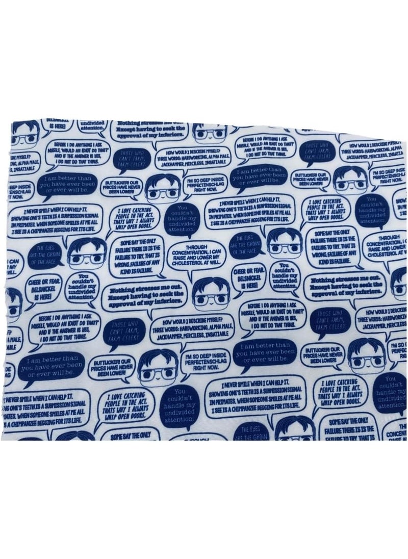 Loungefly Loungefly NBC The Office Dwight Shcrutte AOP Mini Backpack  - Image 4