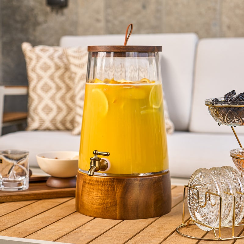 La Mesa glass beverage dispenser 6500ML