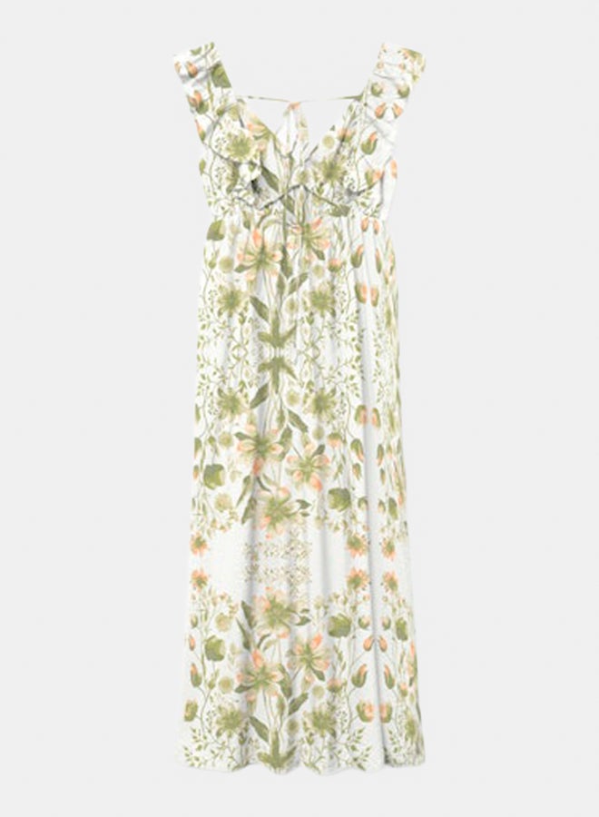 VERO MODA VERO MODA Womens Josie Sleeveless Ankle Frill Dress  - Image 2