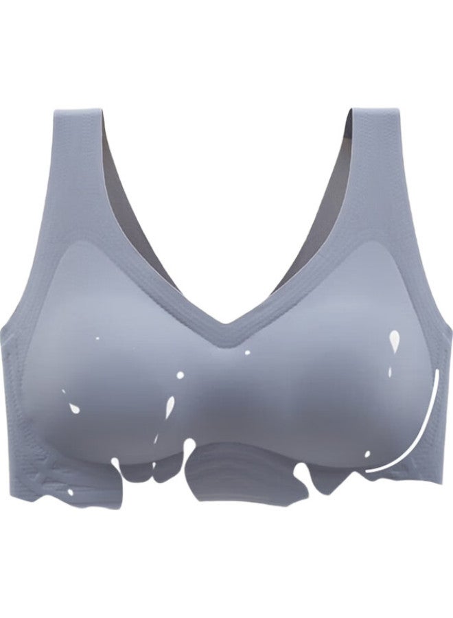 Modal [2 Pieces] Seamless Sports Bra For Women, Wireless Bra, Beautiful Back, Push-Up For Small Breathable Bandeau, 2Xl - Image 1