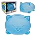 YVBBHE Gummy Kitty Sugar Ball Designs Anxiety Relief Focus Toy Maltose Filled Squeeze Cat Toys for Sensory Play Sensory Fidget Toys for Adults Kids Slow Rising Squishy Stress Ball Blue - Image 2