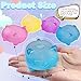 YVBBHE Gummy Kitty Sugar Ball Designs Anxiety Relief Focus Toy Maltose Filled Squeeze Cat Toys for Sensory Play Sensory Fidget Toys for Adults Kids Slow Rising Squishy Stress Ball Blue - Image 4