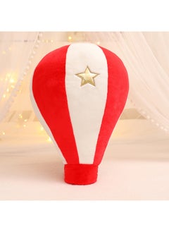 Generic Circus Pillow Cartoon Monkey Clown Air-conditioning Blanket Folding Lunch Break Pillow Blanket Office Summer Blanket Car Blanket-Color:Hot Air Balloon Pillow  - Image 1