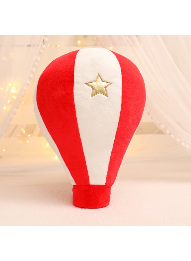 Circus Pillow Cartoon Monkey Clown Air-conditioning Blanket Folding Lunch Break Pillow Blanket Office Summer Blanket Car Blanket-Color:Hot Air Balloon Pillow