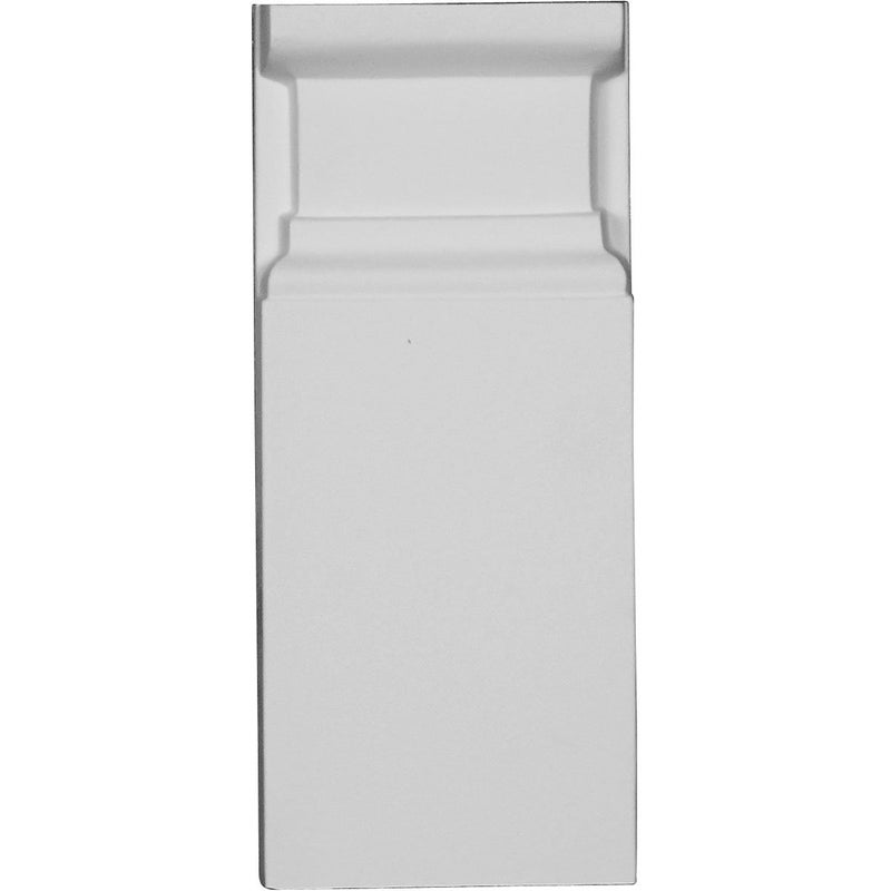 Ekena Millwork PB03X09X01AR Artisan Plinth Blocks 3 34W x 9 18H x 1 18P Primed