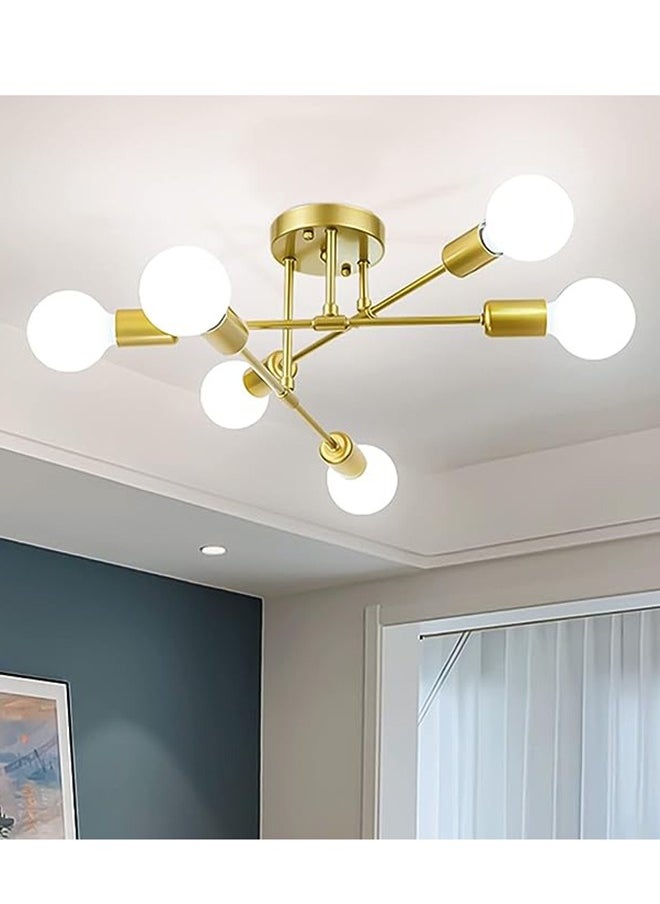 Haikomin Modern Chandelier Simple Home Decor Lighting LED Bulbs Ceiling Lamp For Bedroom Dining Room Living Room Pendant Lamp  - Image 1
