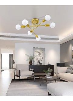 Haikomin Modern Chandelier Simple Home Decor Lighting LED Bulbs Ceiling Lamp For Bedroom Dining Room Living Room Pendant Lamp  - Image 3