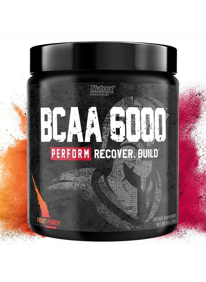 Nutrex Research BCAA Powder 6000 Amino Acid 6 Grams For Post Workout Recovery And Muscle Growth  - Image 1