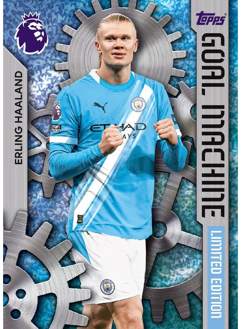 توبس Topps الدوري الإنجليزي الممتاز 2026 - الإصدار الأول - لعبة بطاقات المبادلة والتحصيل (حزمة الصندوق المعدني الضخم) - Image 2