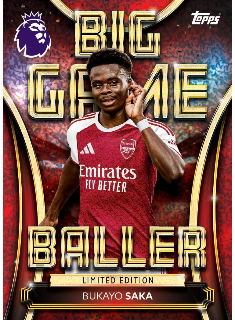 توبس Topps الدوري الإنجليزي الممتاز 2026 - الإصدار الأول - لعبة بطاقات المبادلة والتحصيل (حزمة الصندوق المعدني الضخم) - Image 4