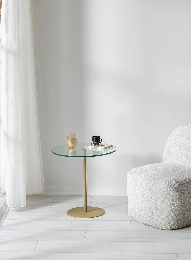 Generic Side table 40 x 55 cm - gold  - Image 2