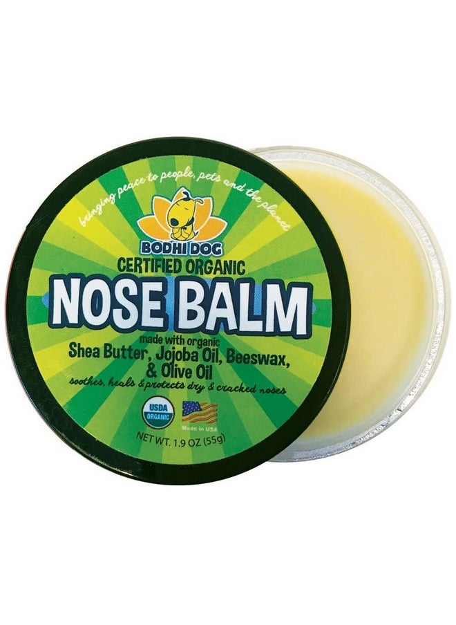 Bodhi Dog - Bodhi Dog Nose Balm | Moisturizes & Soothes Dry Noses | Protect & Restore Cracked & Chapped Dog Noses | USDA Certified Organic Nose Balm for Dogs & Cats (Nose Balm, 2 oz) - Image 1