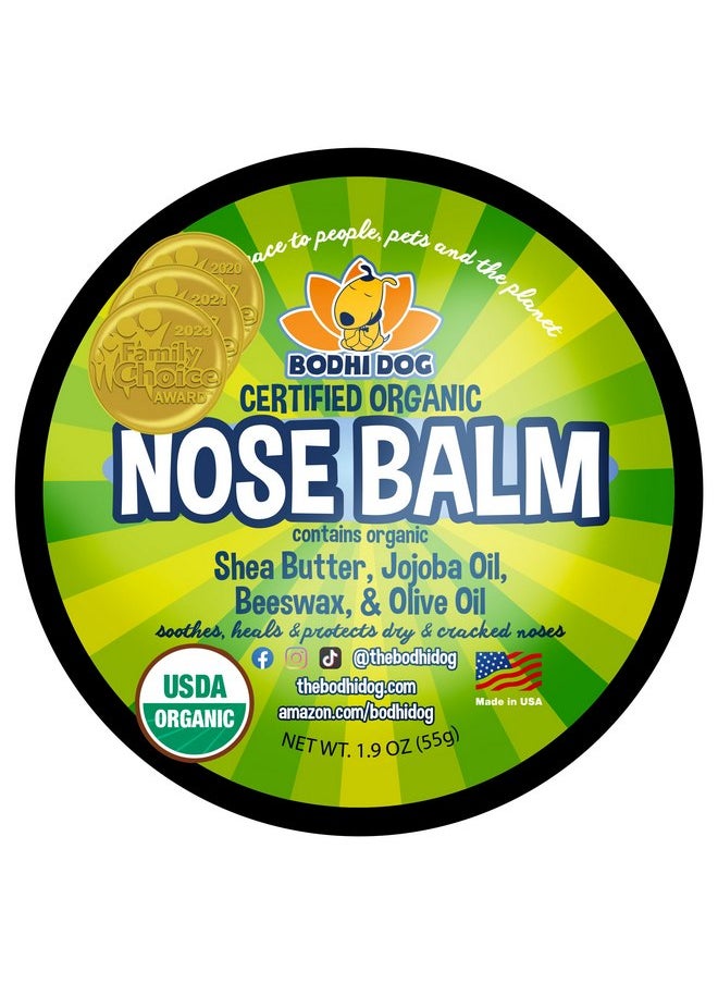 Bodhi Dog - Bodhi Dog Nose Balm | Moisturizes & Soothes Dry Noses | Protect & Restore Cracked & Chapped Dog Noses | USDA Certified Organic Nose Balm for Dogs & Cats (Nose Balm, 2 oz) - Image 1