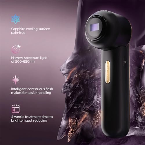 JOVS Blacken Photorejuvenation Skincare Device with DPL Technology, Clinically Proven Results, Built-in Sapphire Cooling Surface to Deliver a Comfortable At-home Treatment - Image 3