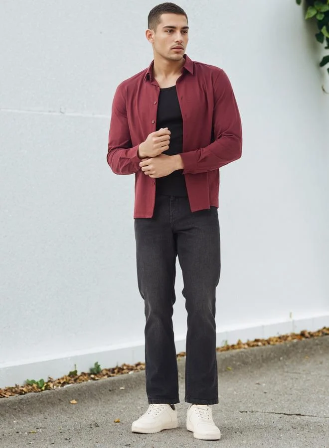 سبلاش فيڤ قميص بقصة عادية