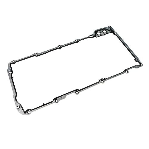 YIDEZU Oil Pan Gasket fit for Chevy Silverado Suburban Tahoe Trailblazer GMC Sierra Pontiac 4.8 5.3 5.7 6.0 LS1 LS2 LS3 LM7 LQ4 OS30693R 12612350 (Black) - Image 4