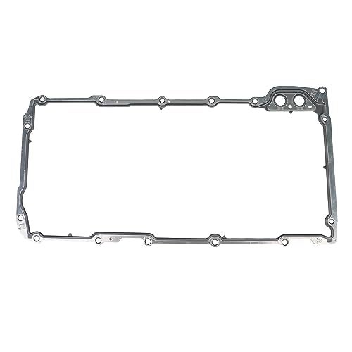 YIDEZU Oil Pan Gasket fit for Chevy Silverado Suburban Tahoe Trailblazer GMC Sierra Pontiac 4.8 5.3 5.7 6.0 LS1 LS2 LS3 LM7 LQ4 OS30693R 12612350 (Black) - Image 2