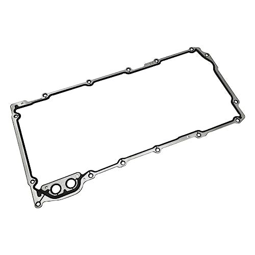 YIDEZU Oil Pan Gasket fit for Chevy Silverado Suburban Tahoe Trailblazer GMC Sierra Pontiac 4.8 5.3 5.7 6.0 LS1 LS2 LS3 LM7 LQ4 OS30693R 12612350 (Black) - Image 3