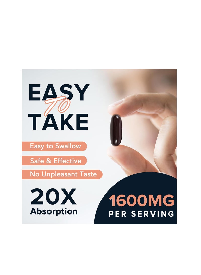 Fabamax Liposomal Nad+ 1600mg 60Softgels pack of 2 - Image 3