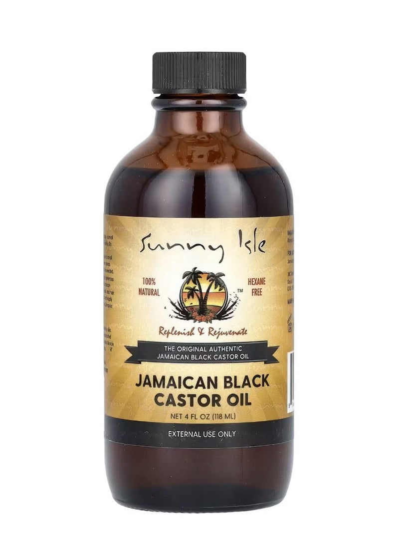 صاني آيل زيت الخروع الأسود الجامايكي من صني آيل، 4 أونصة سائلة