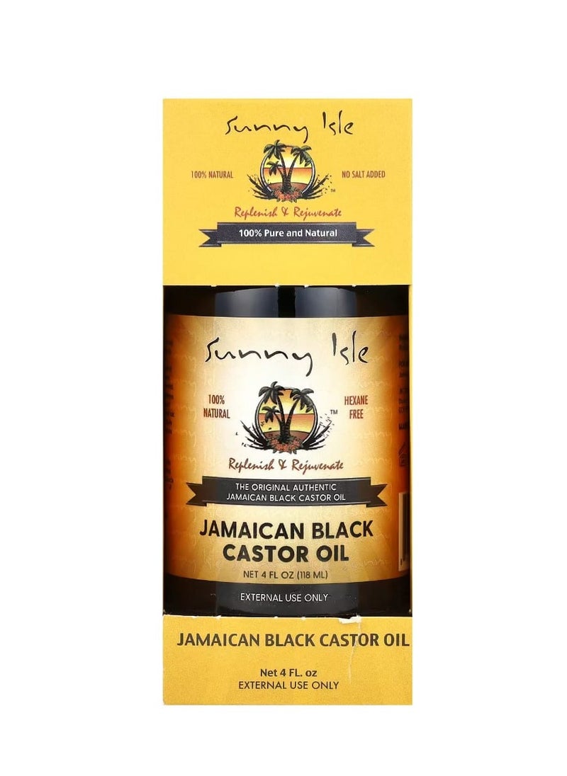 Sunny Isle - Sunny Isle Jamaican Black Castor Oil 4 fl oz - Image 1