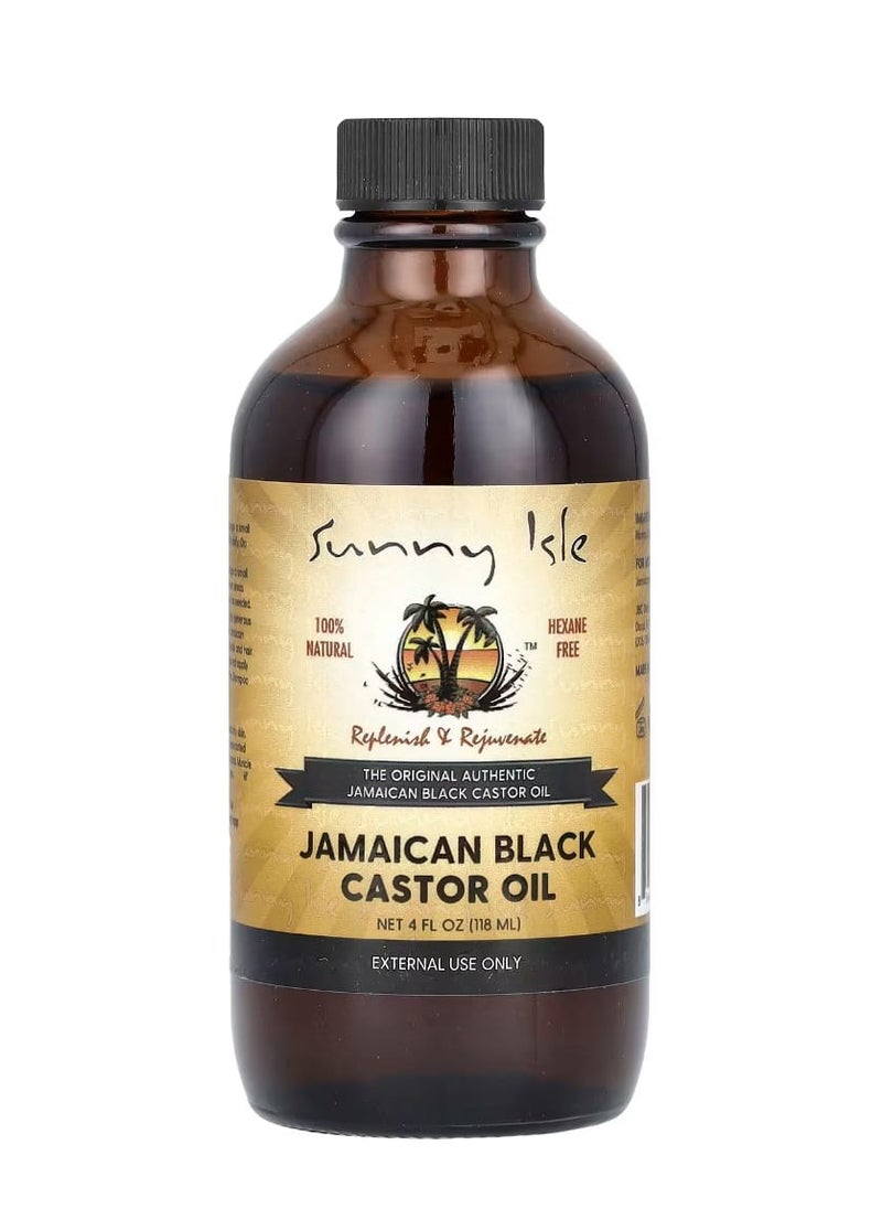 Sunny Isle - Sunny Isle Jamaican Black Castor Oil 4 fl oz - Image 1
