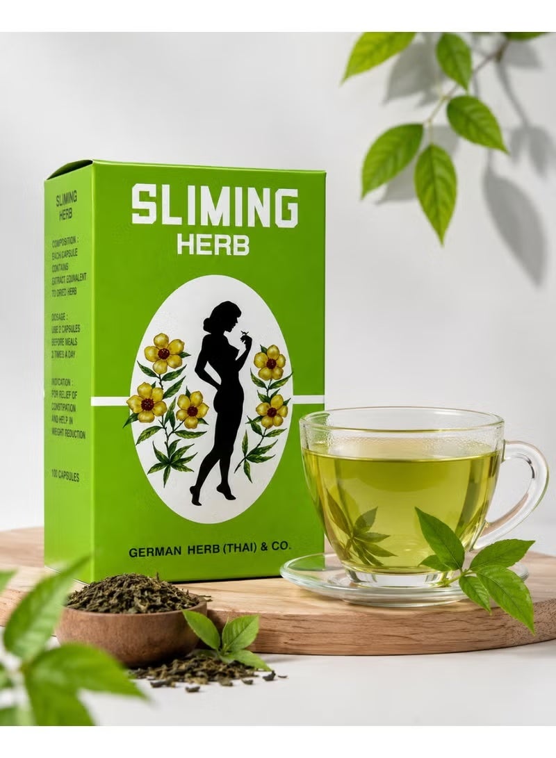 Sliming Herb Green Tea – Herbal Tea – 50 Sachets