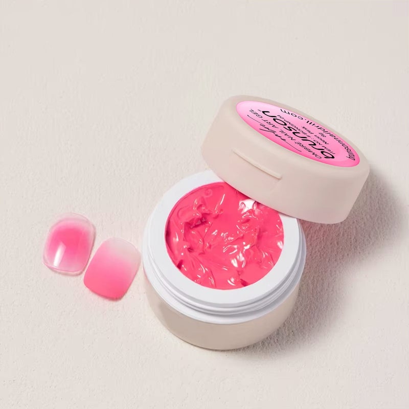 brunson Nail Art Gel - Brunson 2-in-1 Cushion Patting Ombre Nail Art Gel 8gm – UV/LED Nail Gel for Gradient Ombre, French Nail Art & Creative Designs | Sponge & Brush Dual Application Gel for Professional Salon Use - Image 3