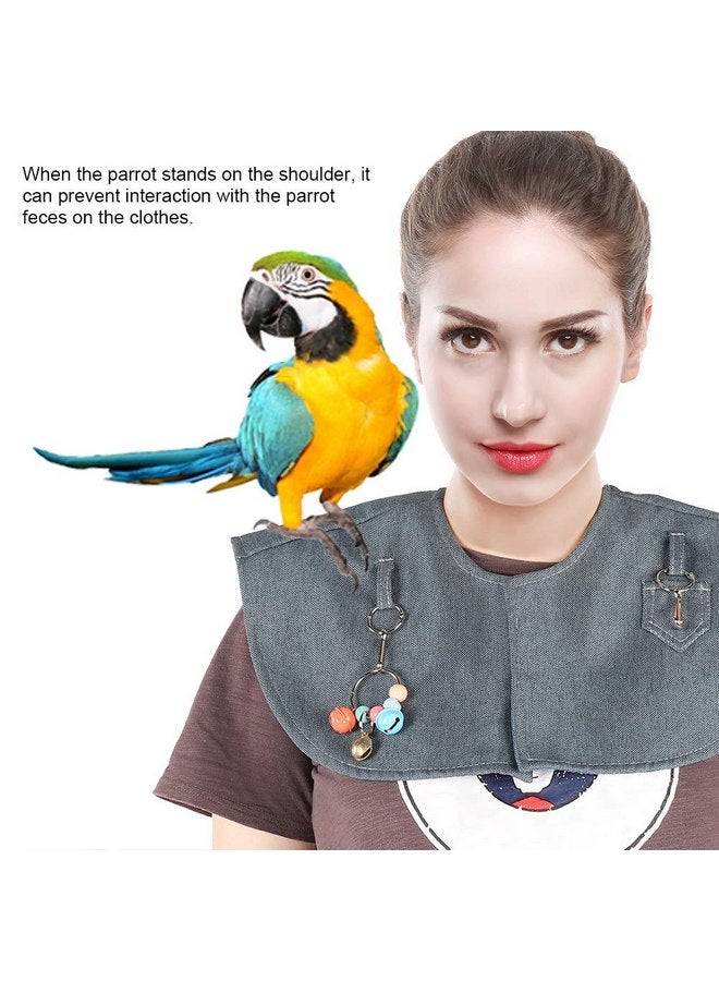 جلوجلو عباءة تدريب على الكتف من GLOGLOW، واقي للكتف مضاد للخدش، سوار كاحل مضاد للخدش، واقي للكتف للحيوانات الأليفة، شال حفاضات أو طيور صغيرة متوسطة كبيرة - Image 2