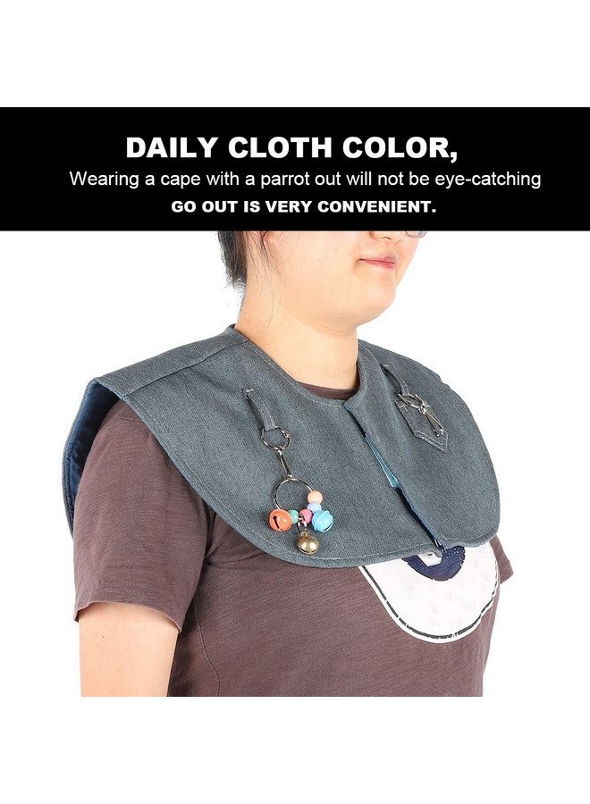 جلوجلو عباءة تدريب على الكتف من GLOGLOW، واقي للكتف مضاد للخدش، سوار كاحل مضاد للخدش، واقي للكتف للحيوانات الأليفة، شال حفاضات أو طيور صغيرة متوسطة كبيرة - Image 4