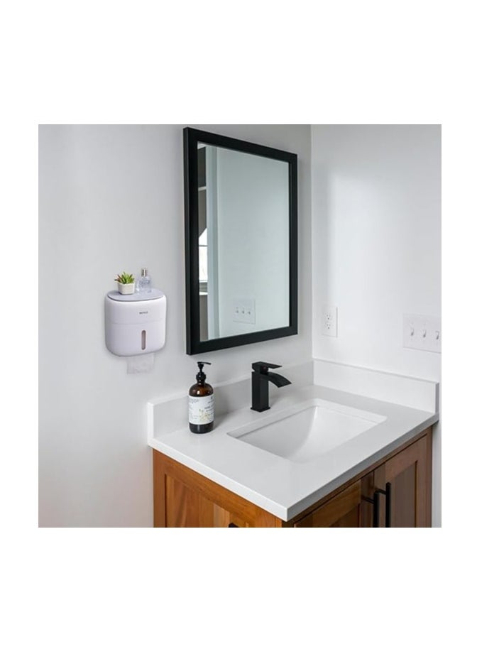 Toilet Roll Holder Without Drilling Required, Toilet Roll Holder and Dispenser for Bathroom / Toilet, Self-Adhesive Toilet Paper Holder with Small Drawer – Waterproof/Dustproof - pzsku/Z76D9A23FC2BB41882C0BZ/45/_/1734606810/546f378c-4579-41ba-9ace-e13561c6370e