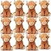 Blueweenly 12 Pcs Stuffed Animal Stuffed Plush Toys 6 inch Realistic Soft Decor Doll for Stress Relief Boys Girls Birthday Favors Gifts Forest Party Decor Highland Cows - Image 3