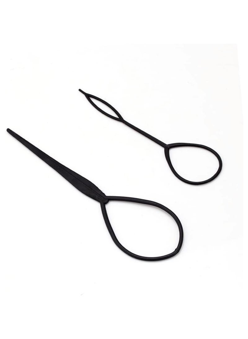 Huitich Hair Topsy Tail Tool Set Black  - Image 1