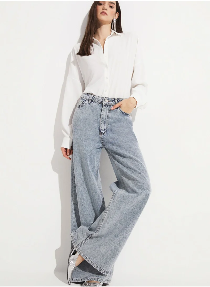 JUNE Button Detail Shirt