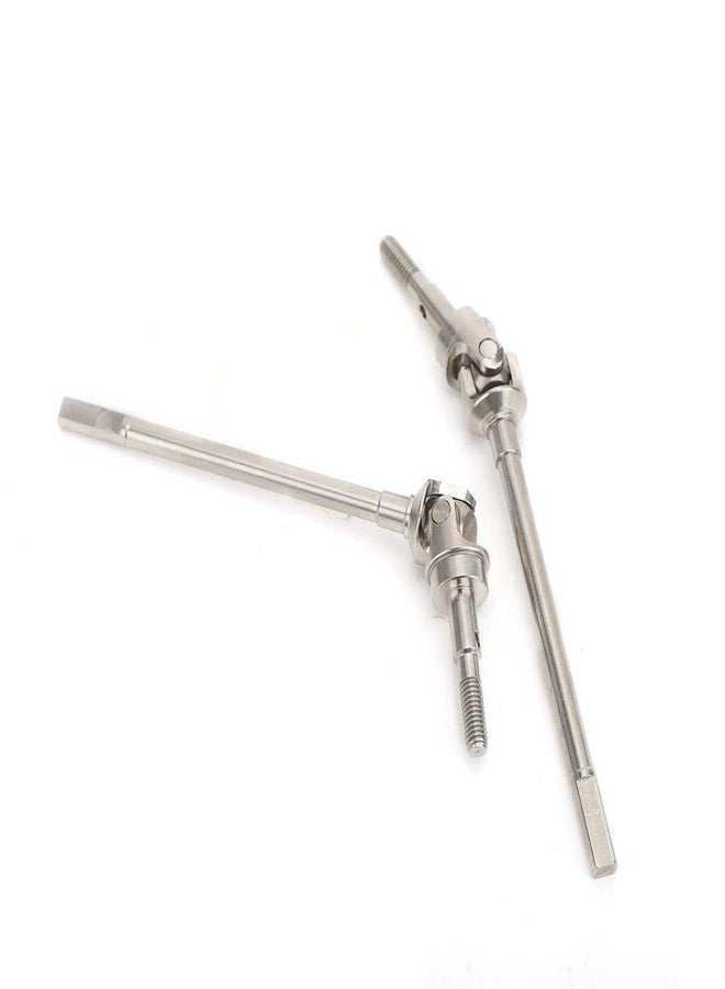 Dilwe RC Drive Shaft, Stainless Steel Drive Shaft RC Front Rear Axle Drive Shaft Compatible with SCX10 II 90046 90047 Model Car - Image 5