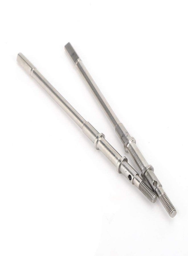 Dilwe RC Drive Shaft, Stainless Steel Drive Shaft RC Front Rear Axle Drive Shaft Compatible with SCX10 II 90046 90047 Model Car - Image 4