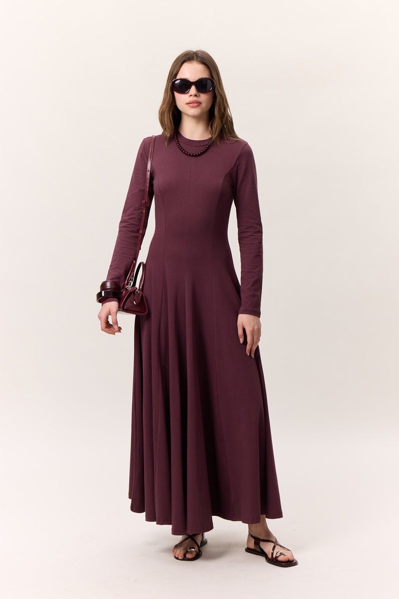 Manuka Burgundy Maxi Dress  - Image 1