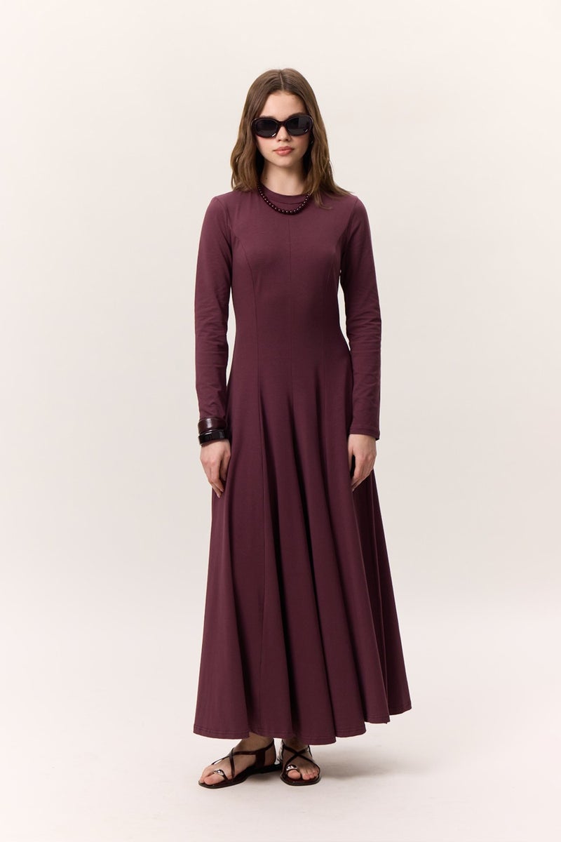 Manuka Burgundy Maxi Dress  - Image 3
