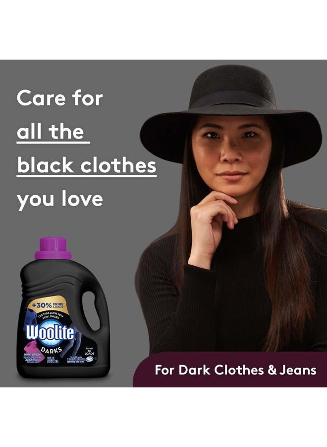 Woolite Dark Care Laundry Detergent, Midnight Breeze Scent, 50 oz/ 33 Loads *Packaging May Vary* (Pack of 2) - Image 4