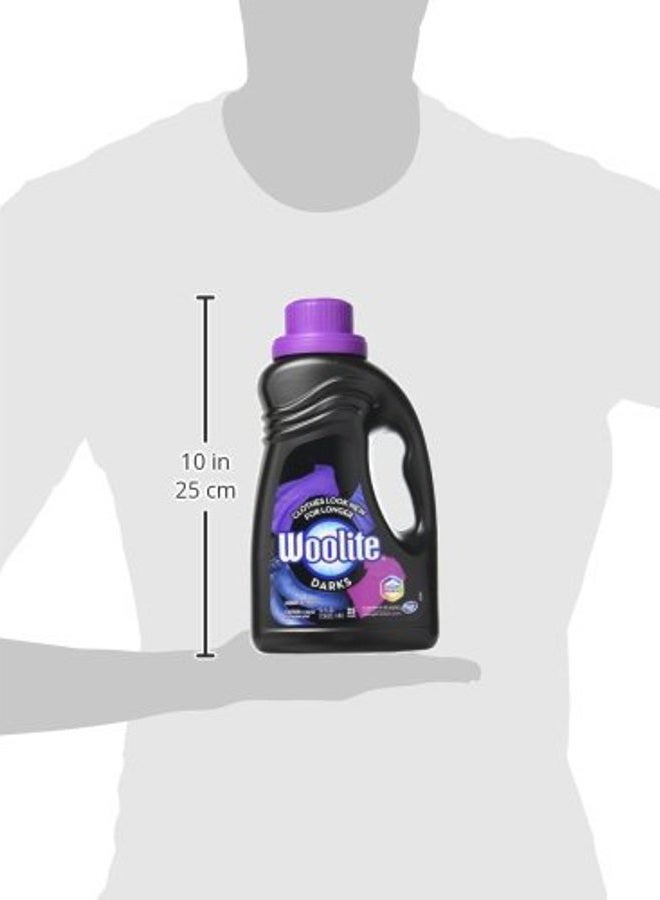 Woolite Dark Care Laundry Detergent, Midnight Breeze Scent, 50 oz/ 33 Loads *Packaging May Vary* (Pack of 2) - Image 3