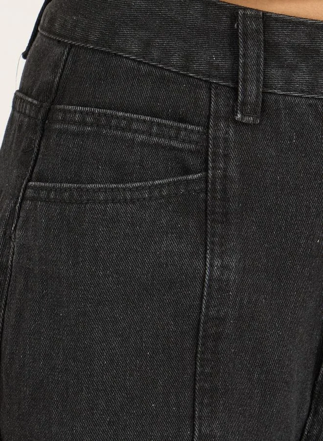 Styli Wide Leg High Rise Stretchable Jeans