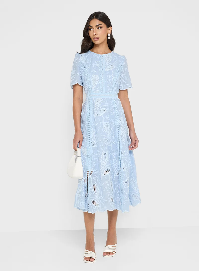ELLA Lace A-line Dress